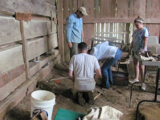 Bridges Tavern site excavations